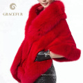 New style real mink fur poncho